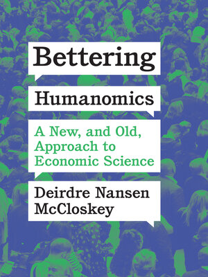 cover image of Bettering Humanomics
